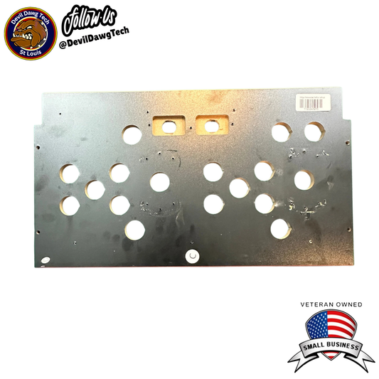 Arcade1Up Mortal Kombat II 2 Player Control Deck Board Part Letter: C - Used controller deck in good condition.