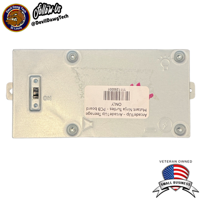 Arcade1Up Teenage Mutant Ninja Turtles – Replacement PCB Board Only (Fits Model Number: 7633)