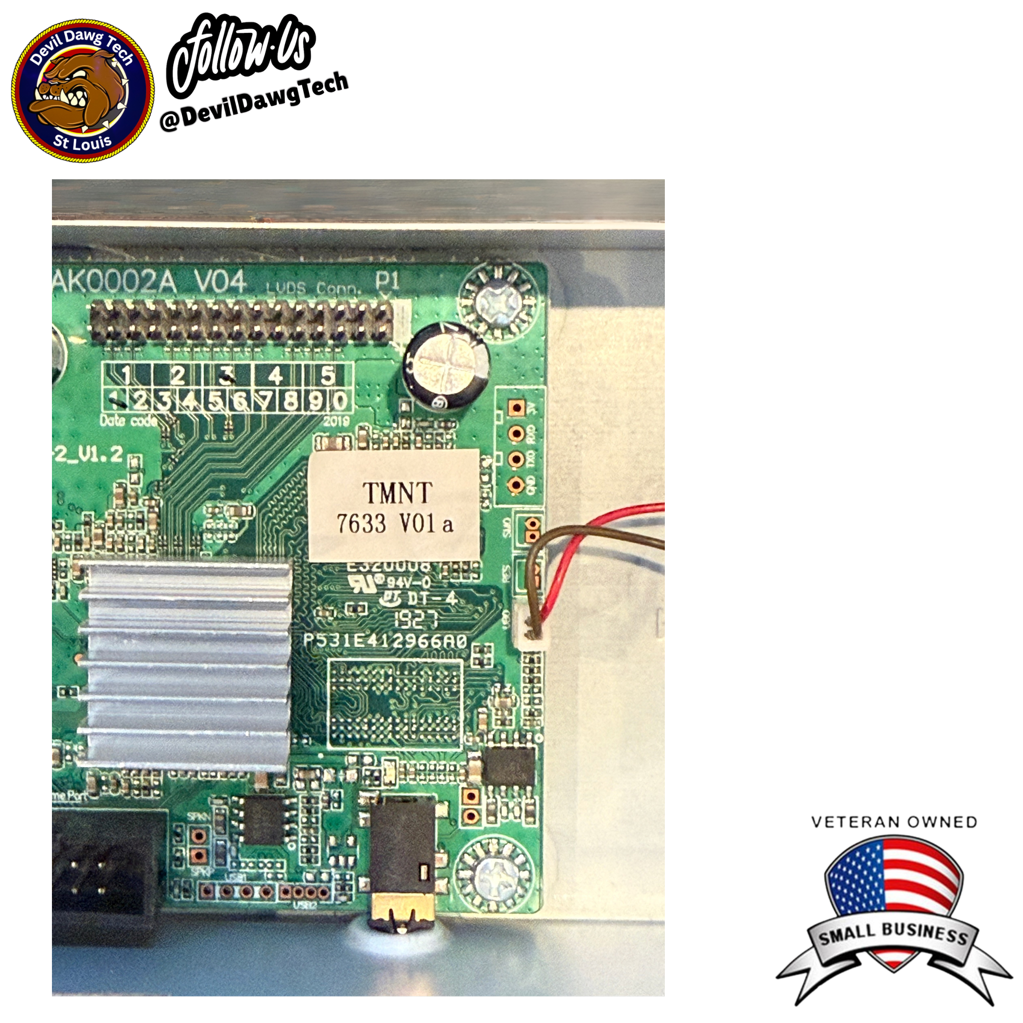 Arcade1Up - Teenage Mutant Ninja Turtles Arcade Game PCB board ONLY