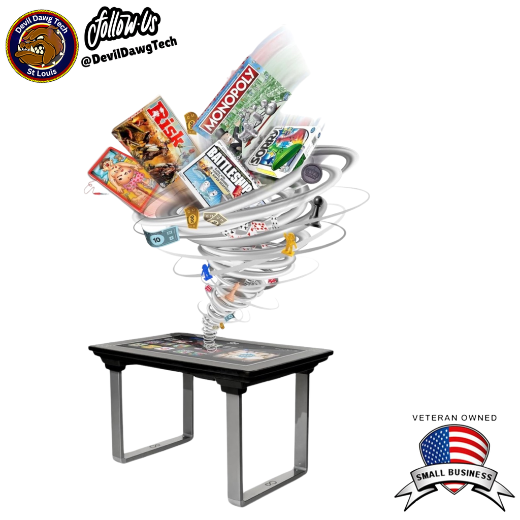 Arcade1Up Infinity Game Table – 32” Digital Board Game Experience