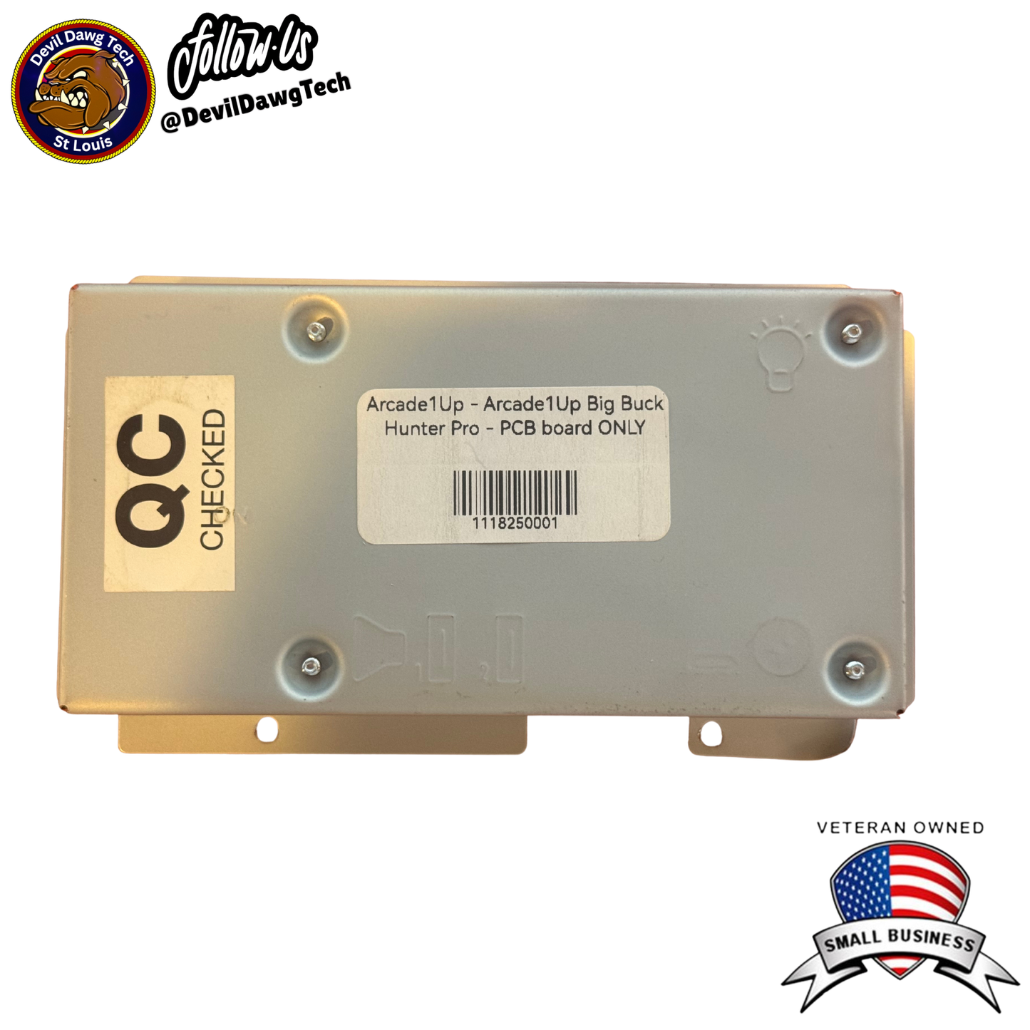 Arcade1Up Big Buck Hunter Pro – Replacement PCB Board ONLY (Model: BBH‑A‑304025) on a quality checked surface.