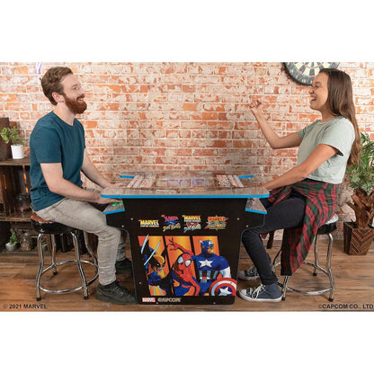 Arcade1Up Marvel vs Capcom Head-to-Head Arcade Table — 8 Games, 2 Players (Like New)