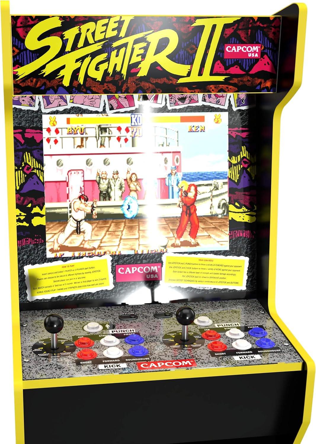 Arcade1Up Street Fighter™ II – Capcom Legacy Edition (12-in-1)