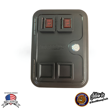 Arcade1Up Faux Coin Door + Mounting Screws