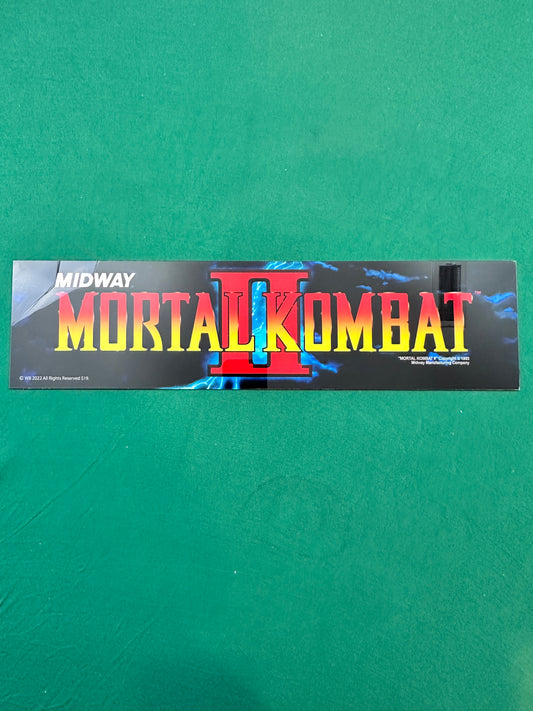 Mortal Kombat II LED Marquee for Arcade1Up