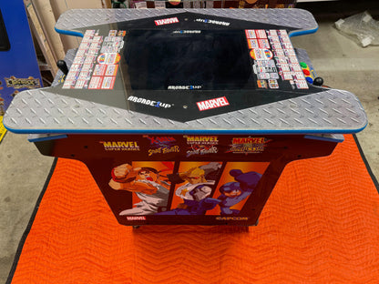 Arcade1Up Marvel vs Capcom Head-to-Head Arcade Table — 8 Games, 2 Players (Like New)