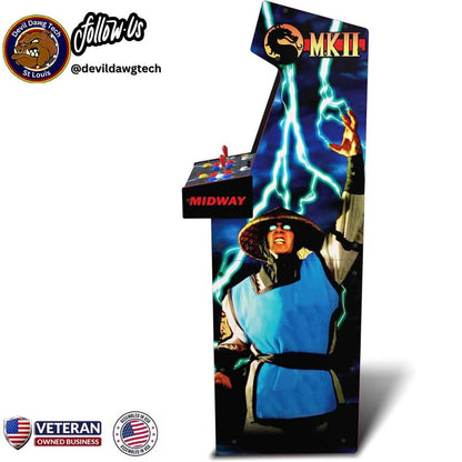 Arcade1Up Mortal Kombat II Deluxe Arcade Game – Reconditioned