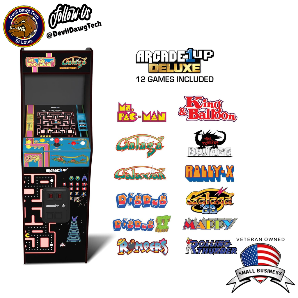 ARCADE1UP Class of 81’ Deluxe Arcade Machine – Reconditioned