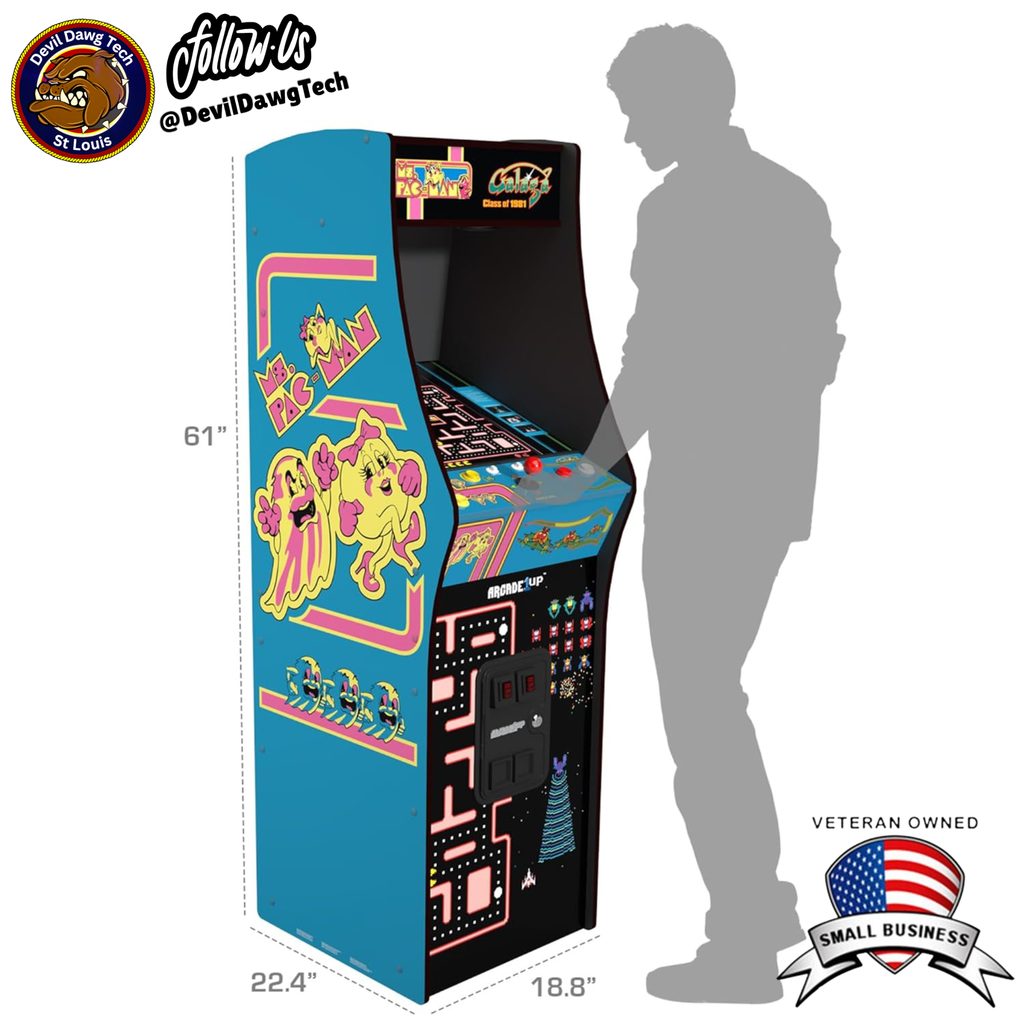 ARCADE1UP Class of 81’ Deluxe Arcade Machine – Reconditioned