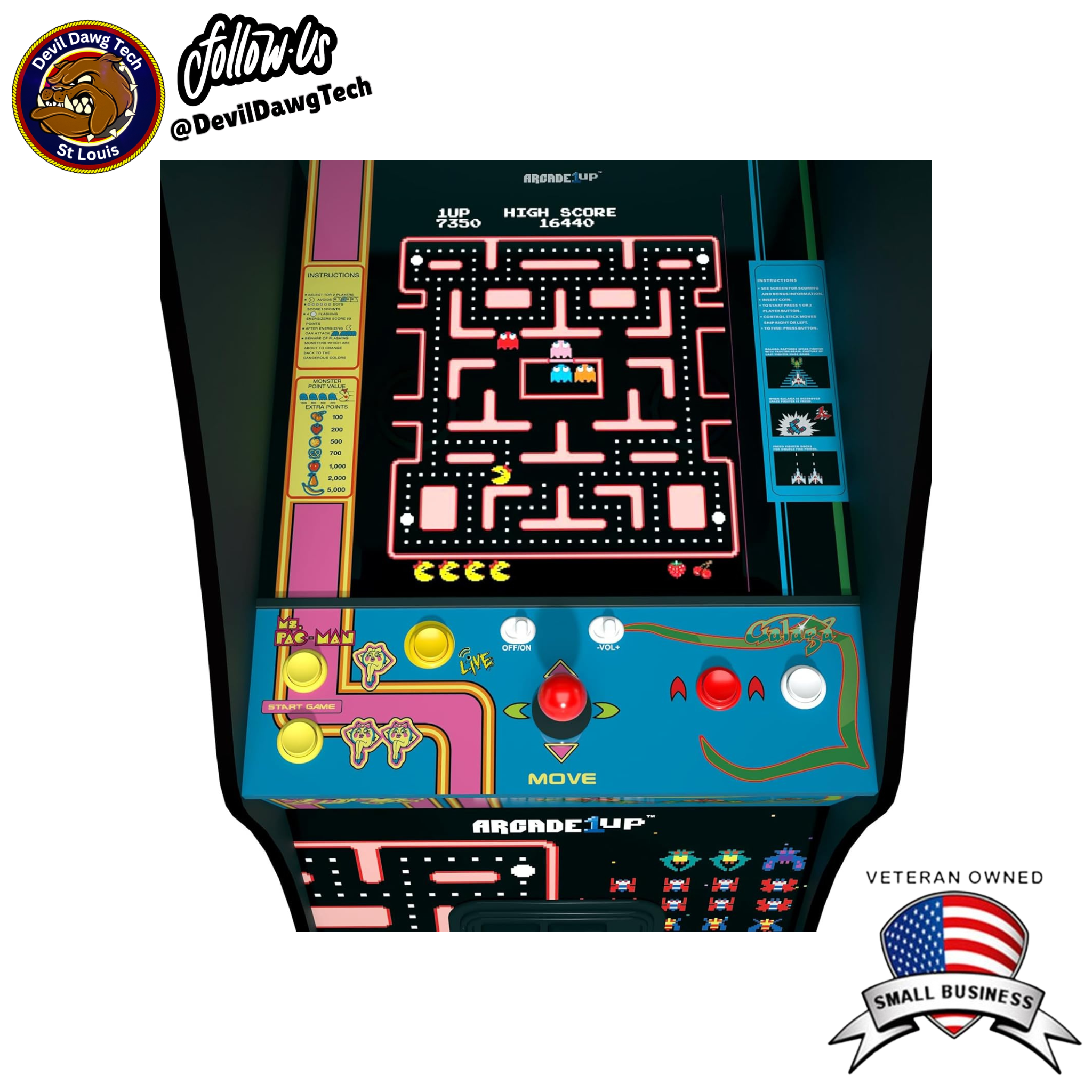 ARCADE1UP Class of 81’ Deluxe Arcade Machine – Reconditioned