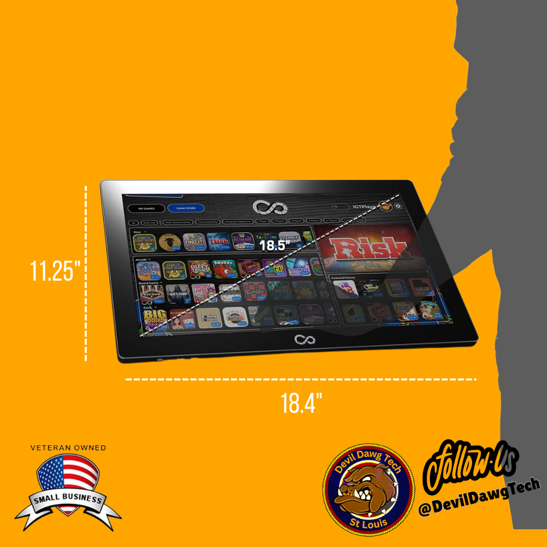 Arcade1Up Infinity Game Board — 100+ Games, 18.5" Touchscreen (OpenBox)
