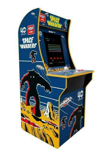 Rare - Arcade1Up Space Invaders 3/4 Scale Upright Arcade Cabinet – 2 Games in 1